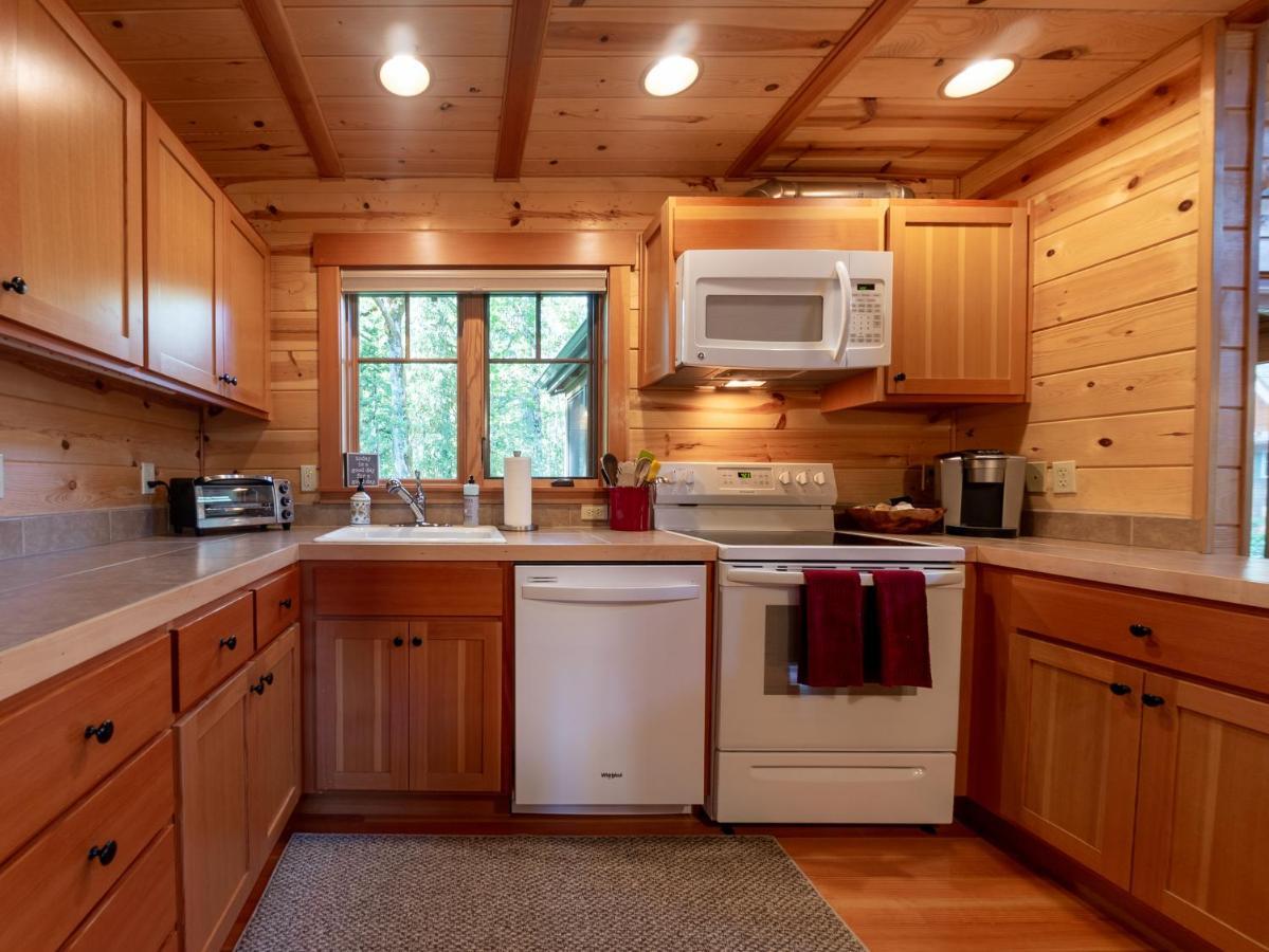 On The River Wooded Bliss Cabin Near Loloma McKenzie Bridge מראה חיצוני תמונה