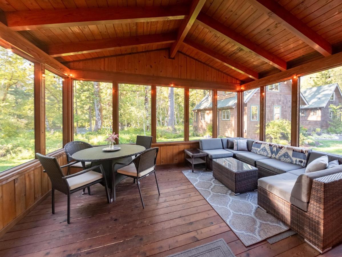 On The River Wooded Bliss Cabin Near Loloma McKenzie Bridge מראה חיצוני תמונה